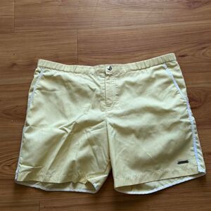 Parke & Ronen  Men's Yellow Swim-briefs-shorts